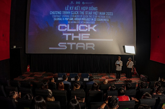 The Vietnamese season for ″Click the Star″ audition will start on Jan. 4. [WORLD K-POP CENTER]