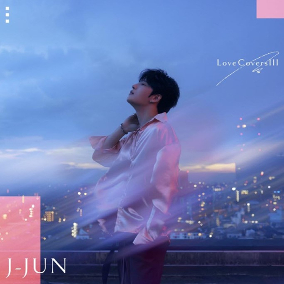Album cover of Kim Jae-joong's newly released album “Love Covers III” [INKODE]
