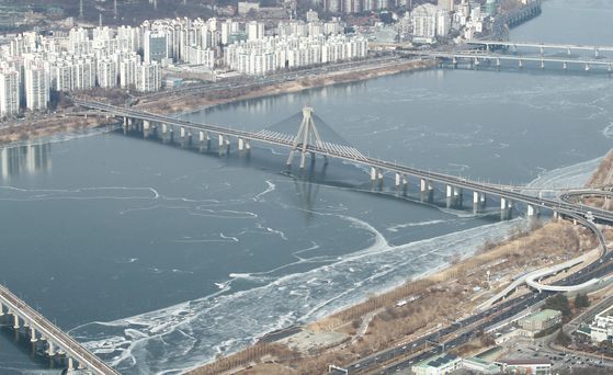 Olympic Bridge and Han River Park [YONHAP]