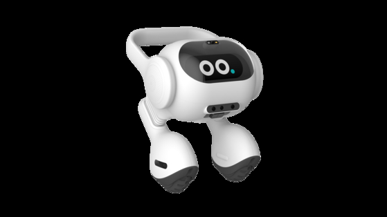 LG Electronics will demonstrate two-legged robot that monitors various conditions of the house and interact with the owner. [LG ELECTRONICS]