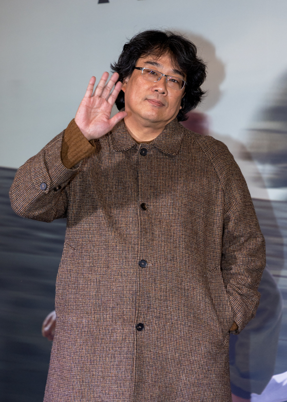 Director Bong Joon-ho at a masterclass event held at the Le Grand Rex theater in Paris, France on Feb. 27, 2023. [NEWS1]