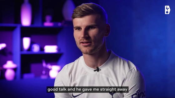 Timo Werner joins Tottenham Hotspur on loan. [ONE FOOTBALL] 