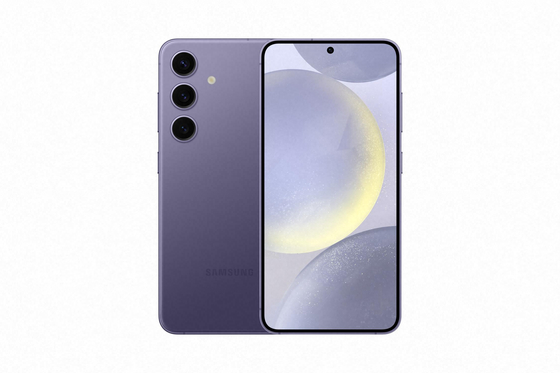 Samsung Electronics' Galaxy S24 base model in cobalt violet shade [SAMSUNG ELECTRONICS]