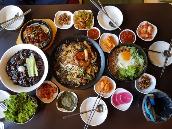 Korean dishes on a table [SHUTTERSTOCK]