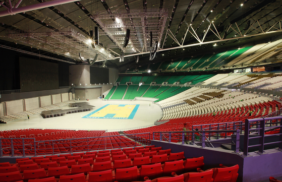 Inspire Arena inside the Mohegan Inspire Entertainment Resort on Yeongjong Island in Incheon [MOHEGAN INSPIRE ENTERTAINMENT RESORT]