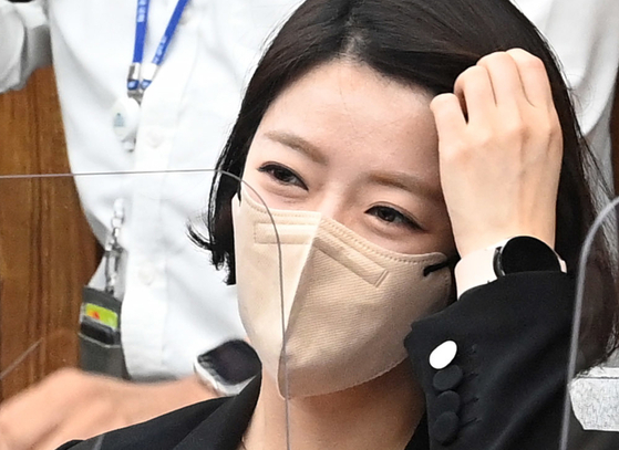 People Power Party Rep. Bae Hyun-jin in a meeting at the National Assembly in this file photo dated July 11, 2022. [NEWS1] 