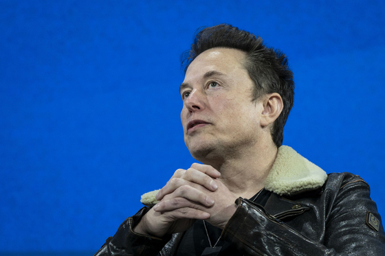 Elon Musk, who purchased Twitter and rebranded it as X, at a conference in New York, Nov. 29, 2023. Musks’ early electionyear attacks on the American voting system have raised alarms among civil rights lawyers, election administrators and Democrats, with President Joe Biden’s campaign calling the billionaire’s posts “profoundly irresponsible.” [Haiyun Jiang/The New York Times]