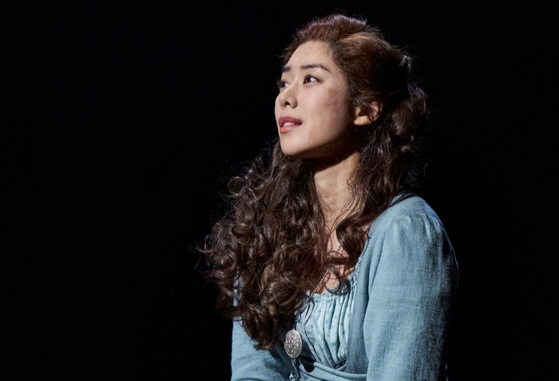 Actor Cho Jung-eun as Fantine in the ongoing production of "Les Misérables" at Blue Square in Yongsan District, central Seoul [LES MISERABLES KOREA]