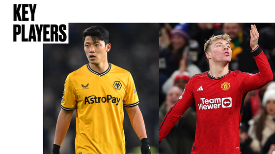 Wolverhampton Wanderers face Manchester United in Thursday's Premier League match. [ONE FOOTBALL]