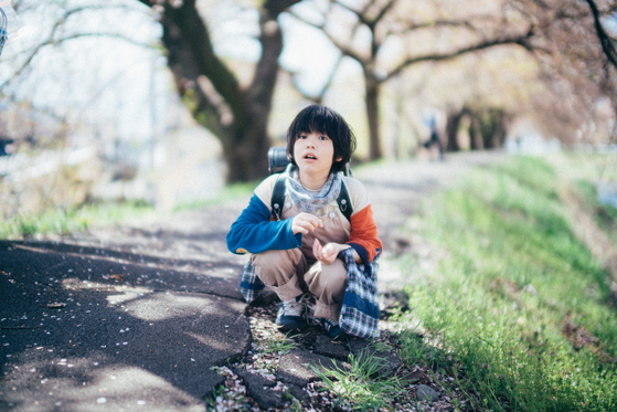 A scene from Japanese director Hirokazu Kore-eda's drama film ″Monster,″ about two young boys who try to navigate their way around school bullying and form a close bond [NEXT ENTERTAINMENT WORLD]