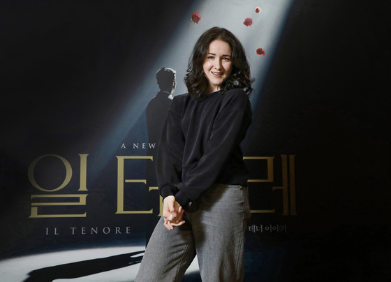 Adriana Tomeu plays Madame Becker in the ongoing musical "Il Tenore" at the Seoul Arts Center in Seocho District, southern Seoul. [PARK SANG-MOON]