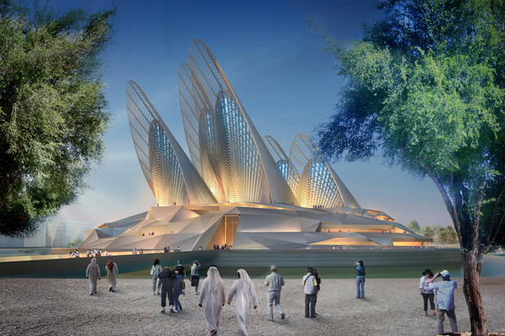 Zayed National Museum in Abu Dhabi, scheduled to open in 2025, was designed by Norman Foster [SEOUL MUSEUM OF ART]