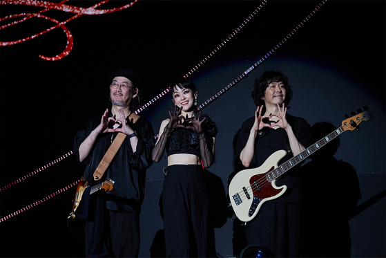Rock band Jaurim at its "Happy 25th Jaurim" concert in 2022 [INTERPARK ENTERTAINMENT]
