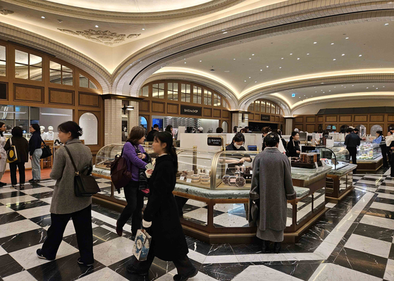 Shinsegae Department Store's Gangnam branch in southern Seoul opens the country's largest dessert area on Thursday, called Sweet Park. [SHINSEGAE DEPARTMENT STORE]