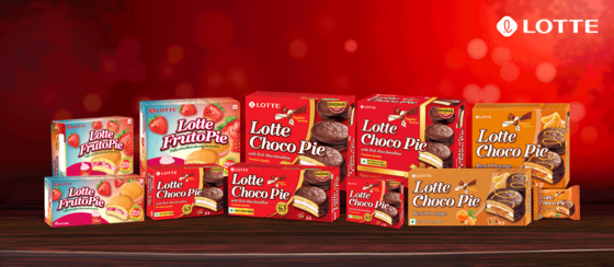 Choco Pie being sold in India [LOTTE INDIA]
