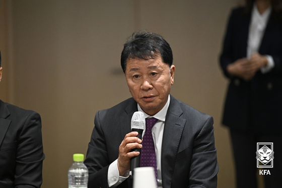 Korea Football Association National Team Committee Head Chung Hae-sung [KOREA FOOTBALL ASSOCIATION]
