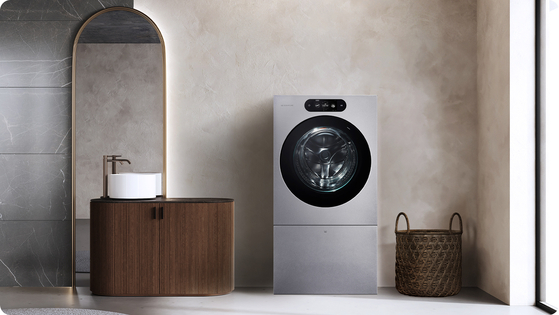 LG Electronics' washer-dryer launched in Korea on Thursday. [LG ELECTRONICS]