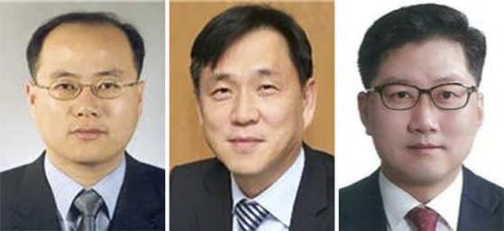 From left: Lee Chang-yune, Kang Do-hyun, Ryu Kwang-jun 