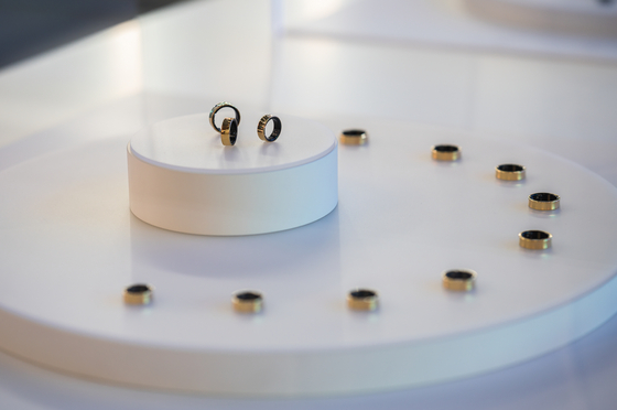 Galaxy Ring de Samsung Electronics estuvo en exhibición en el MWC 2024 en Barcelona, ​​España [SAMSUNG ELECTRONICS]