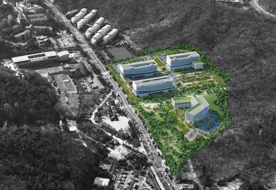 A view map of Gwanak S Valley Venture Startup Base, a comprehensive startup facility to be built in Gwanak District [SEOUL METROPOLITAN GOVERNMENT]
