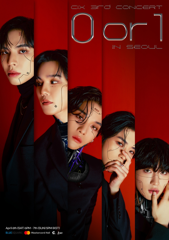 Boy band CIX will hold its third concert tour “0 or 1” in Korea and the Americas. [C9 ENTERTAINMENT]