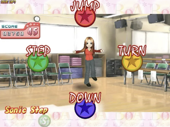 A gameplay image of BoA In the Game, a simulation game published in 2003 based on K-pop singer BoA [SCREEN CAPTURE]