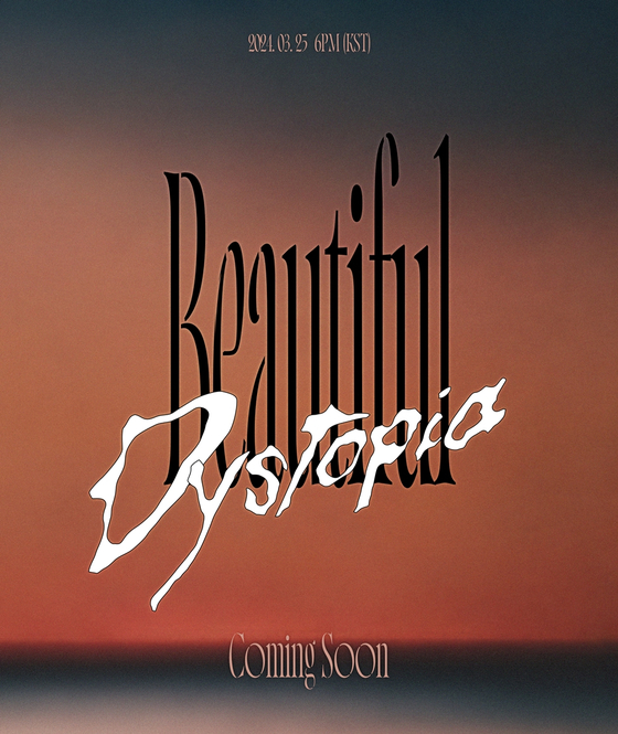 Promotional image for Yong Jun-hyung's upcoming EP, ″Beautiful Dystopia″ [BLACK MADE]
