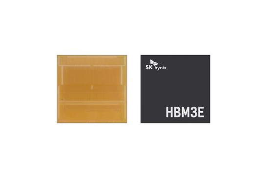 SK hynix's HBM3E chip, of which samples were shipped to Nvidia in August, 2023. [SK HYNIX]