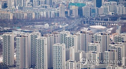 Apartment complexes in Seoul [YONHAP]