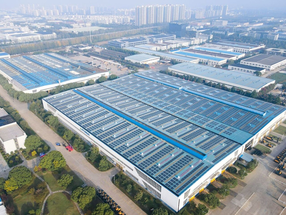 HD Hyundai XiteSolution's solar panel facilities in China [HD HYUNDAI XITESOLUTION]