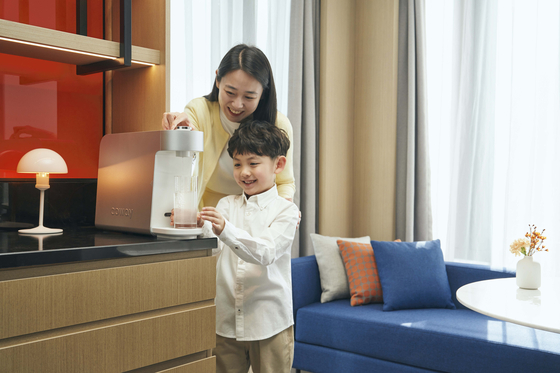 Marriott aims to replace in-room disposable water bottles with water dispensers in 15 Korean properties by the end of 2024. The properties currently throw away approximately 35 tons of these plastic bottles annually. [MARRIOTT INTERNATIONAL]