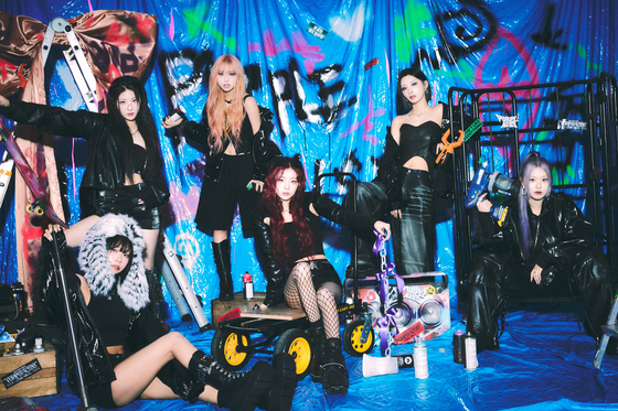 GIrl group Purple Kiss will return with its sixth EP ″BXX″ on Tuesday. [RBW]