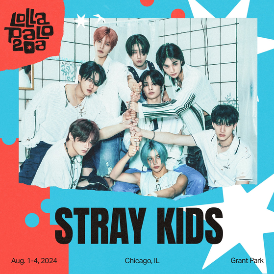 Boy band Stray Kids will headline the upcoming Lollapalooza Chicago music festival [LOLLAPALOOZA]