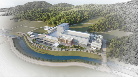 A render of Merck's bioprocessing facility in Daejeon [MERCK KOREA]