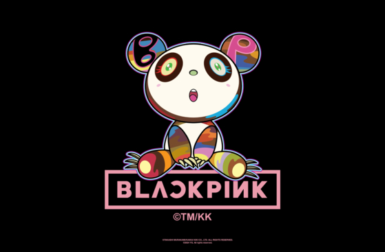 Girl group Blackpink will launch a capsule collection of merchandise with contemporary artist Takashi Murakami [YG PLUS]