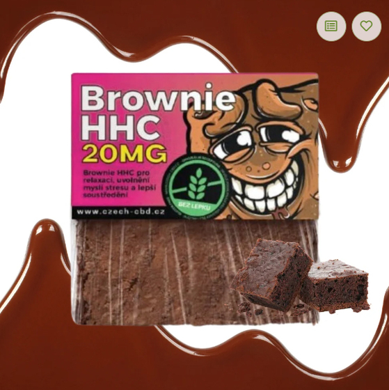 Brownie made of cannabinoid ingredients [SCREEN CAPTURE]
