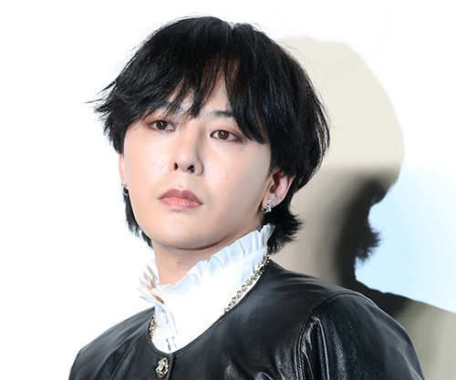 G-Dragon appears at an event in Gangnam District, southern Seoul, on March 6. [NEWS1]