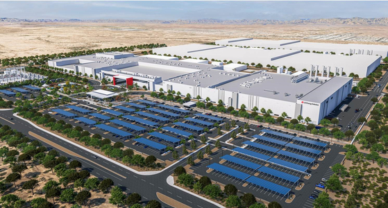 A rendering of LG Energy Solution's $5.5 billion battery plant in Arizona [LG ENERGY SOLUTION]