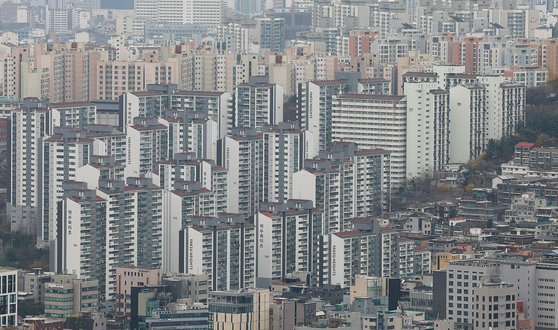 Apartments in Seoul [YONHAP]