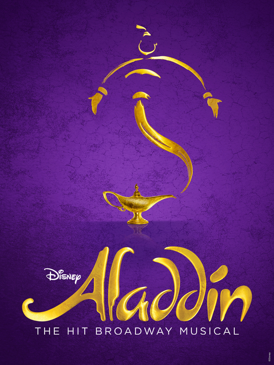 The poster for ″Aladdin: The Hit Broadway Musical,″ scheduled to premiere at the Charlotte Theater in southern Seoul in November 2024 [S&CO]