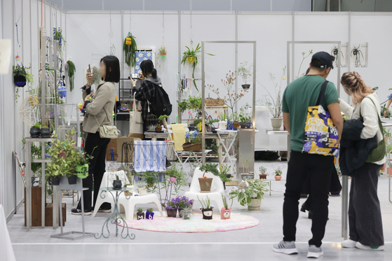 The Korea Vegan Fair 2024 opened its doors at the COEX Mall in Gangnam District, southern Seoul, on Thursday. [YONHAP]