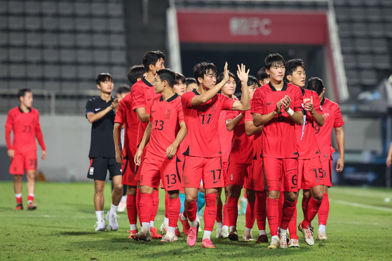 박탈당한 한국 대표팀은 AFC U-23컵을 앞둔 마지막 친선경기에서 패했다.