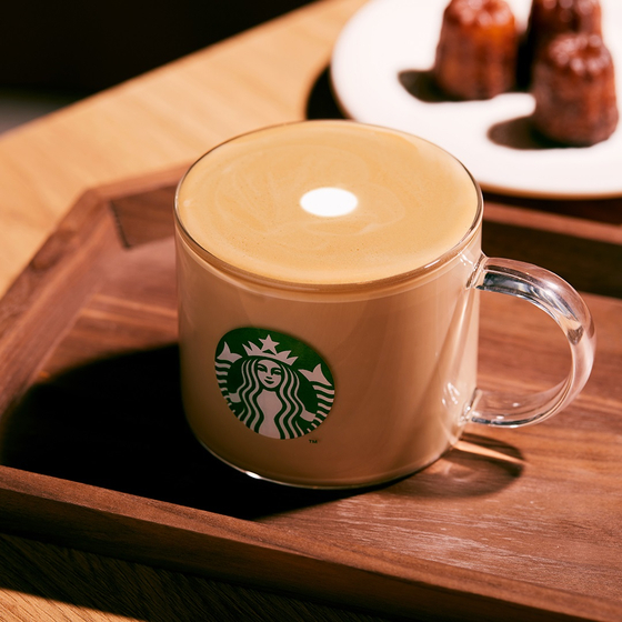 Starbucks Korea's flat white. [YONHAP]