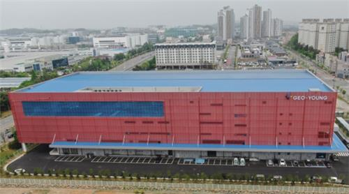 Geo-Young's second hub distribution center in Cheonan city, South Chungcheong province. 