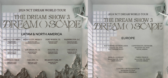 ″The Dream Show 3: Dream()scape″ world tour date for the Americas and Europe [SM ENTERTAINMENT]