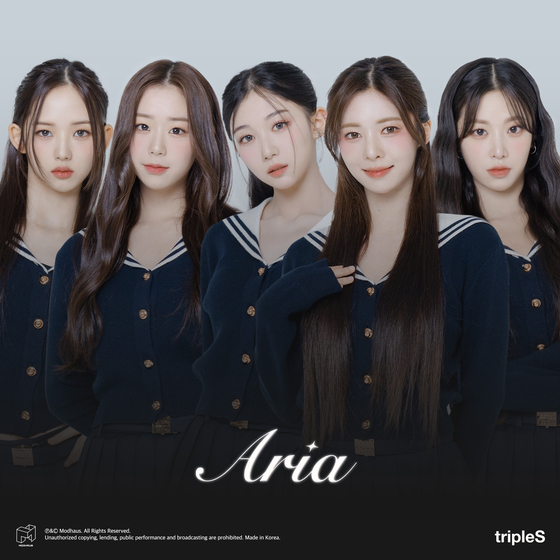 Girl group tripleS's new ballad subunit Aria [MODHAUS]