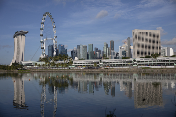 A view of Marina Bay Sands in Singapore [EPA/YONHAP]