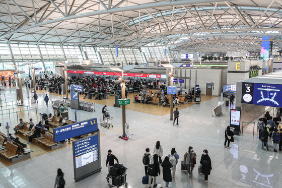 An overview of Incheon International Airport Terminal 1's departure hall [INCHEON INTERNATIONAL AIRPORT CORPORATION]