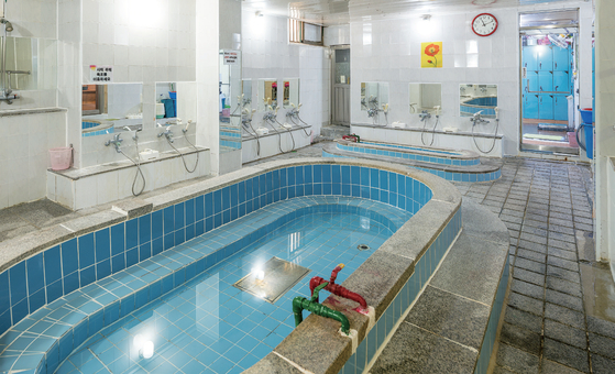 A public bathhouse in National Folk Museum of Korea, Jongno District, central Seoul. [CHUNG JU-HEE]