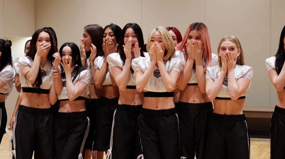 Scenes from HYBE's global girl group audition program ″The Debut: Dream Academy″ [HYBE]